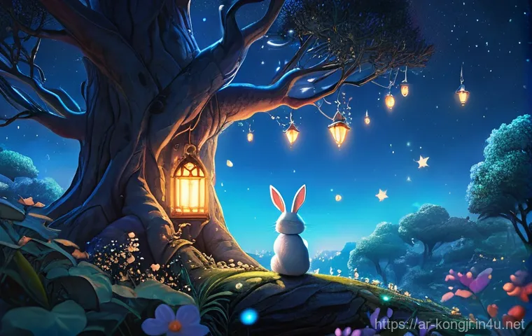 콩지래빗 애니메이션 - **Prompt 2: "Konji the rabbit, along with his adventurous friends including a determined hedgehog, a...