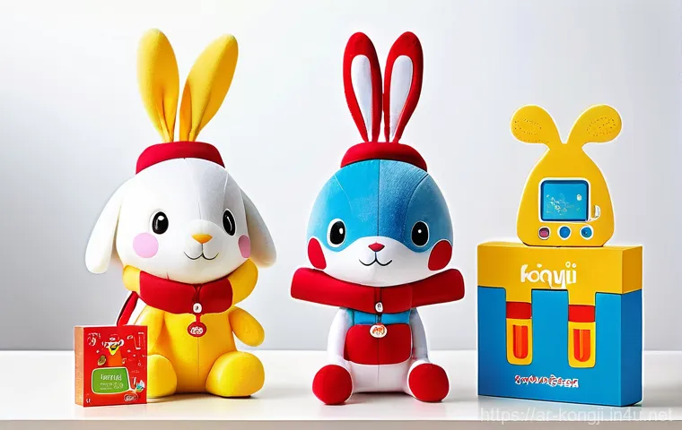 콩지래빗 마케팅 전략 - **Prompt 2: Konji Rabbit and a Child Sharing a Heartwarming Moment**
    A tender and endearing illu...